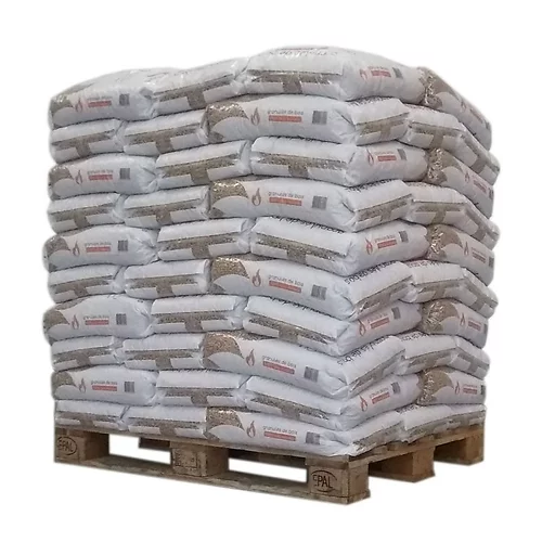 Französische Holzpellets SunPower (Dreifach-Zertifizierung) – Palette 1050 kg — Produktbild aus dem Sortiment Holzpellets